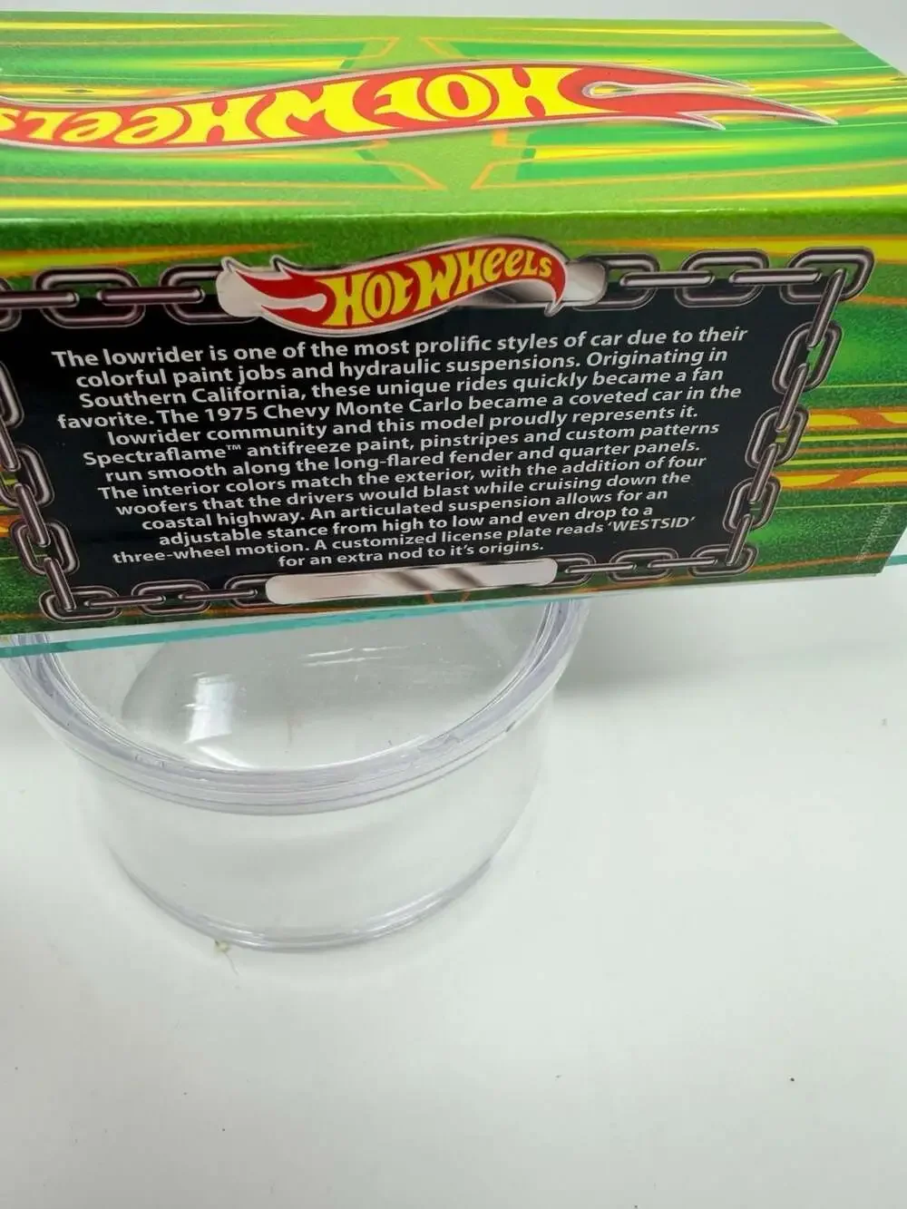 Hot Wheels RLC Exclusive 1975 Chevrolet Monte Carlo Lowrider Spectraflame Antifr